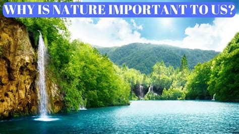 Why Is Nature Important To Humans Youtube