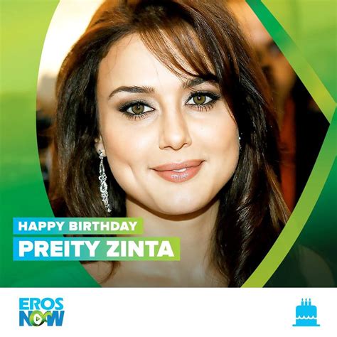Heres Wishing The Dimpled Beauty Real Preity Zinta A Very Happy Birthday Very Happy Birthday