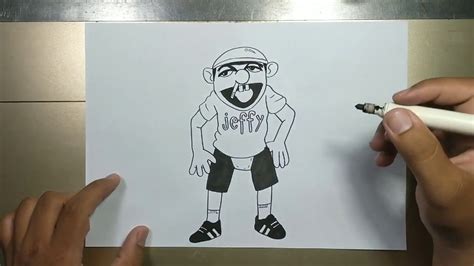 How To Draw Jeffy In 5 Minutes Youtube