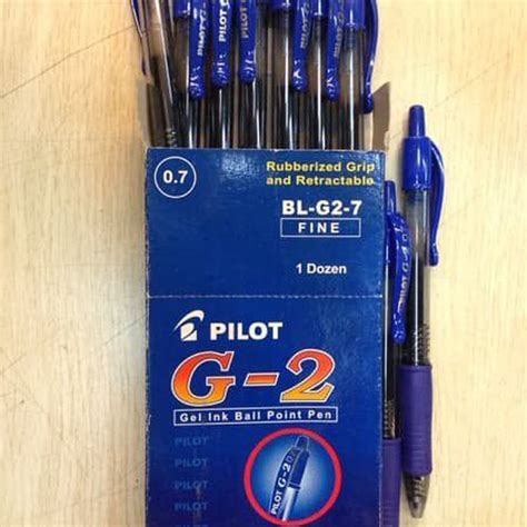 Pulpen Pilot G2 07 Biru