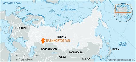 Bashkortostan Russia Map History And Facts Britannica