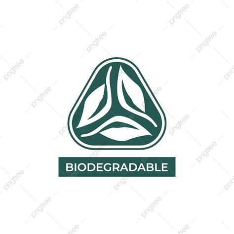 Biodegradable Packaging Vector Hd Png Images Simple Stamp Eco