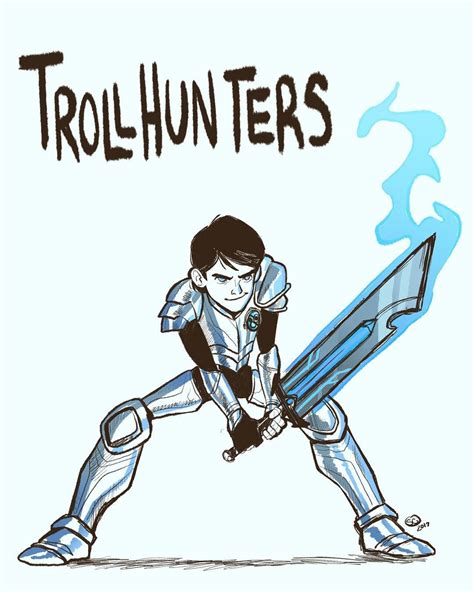How To Draw A Troll Hunter