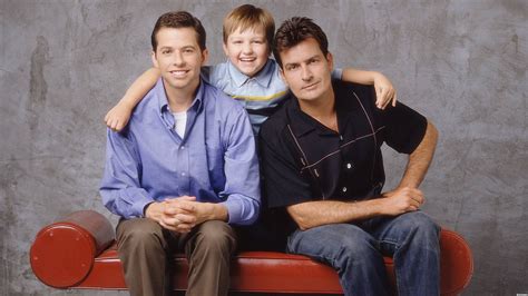 Two And A Half Men Comedy Sitcom Television Series Two Half Men 95 Wallpapers Hd