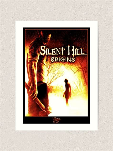 Silent Hill Origins Box Art Fire Edition Ps2 Psp Brazz Art