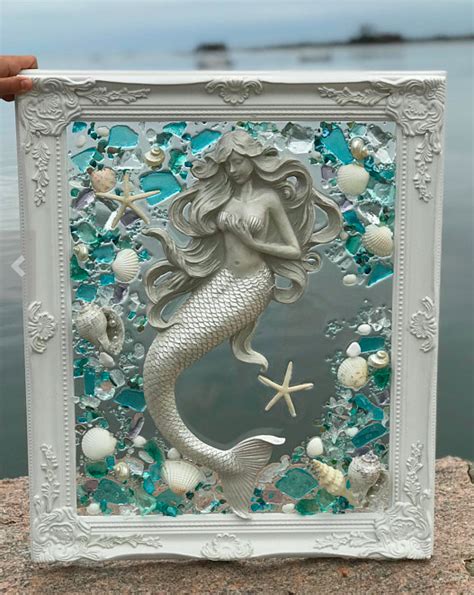 Shop Lilyvictoria Ocean Crafts Sea Glass Crafts Sea Glass Art Beach Crafts