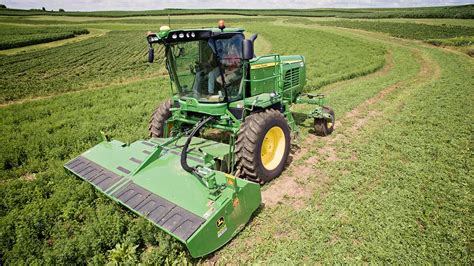 Mowing Hay Learning To Use The John Deere W260 Windrower Sloan