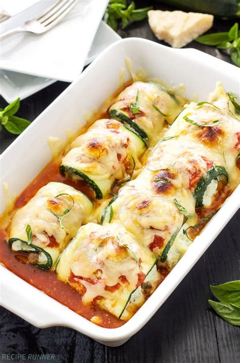 Zucchini Lasagna Rolls Recipe Runner