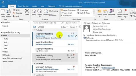Reading Unread Emails In Outlook Using Python