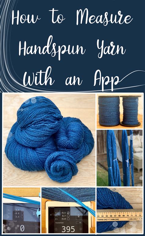 How To Measure The Length Of Handspun Yarn Using A Counter App Craft