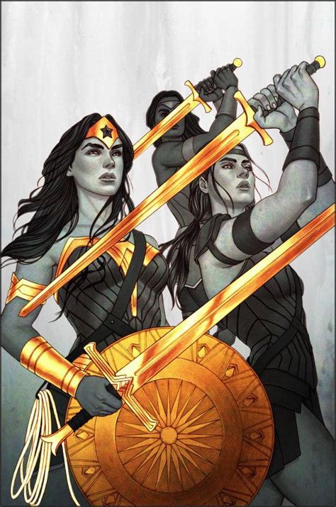 Wonder woman has been around since the golden age of comics. Wonder Woman #43 Variant Cover by Jenny Frison : DCcomics ...