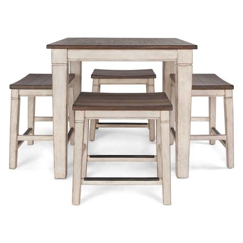 Find new furniture for your home at joss & main. Pike & Main Gibson Counter Height Dining Table + 4 Stools ...