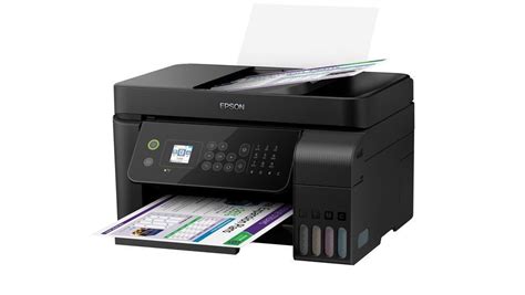 Epson promotes a rapid print rate of 24 web pages per min and a paper tray that stores 250 sheets. Story image | Mobile print, Printer, Inkjet printer