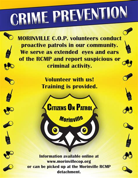 Crime Prevention Poster Morinville News Morinville Online