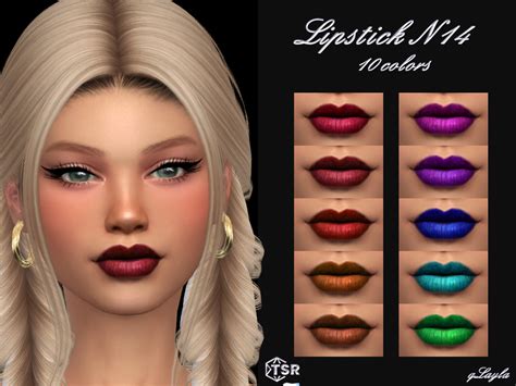 The Sims Resource Lipstick N14