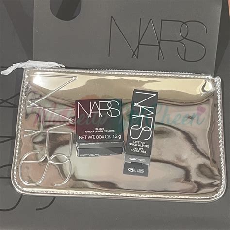 nars mini travel size blush lipstick duo orgasm and tolede free nars pouch and paperbag