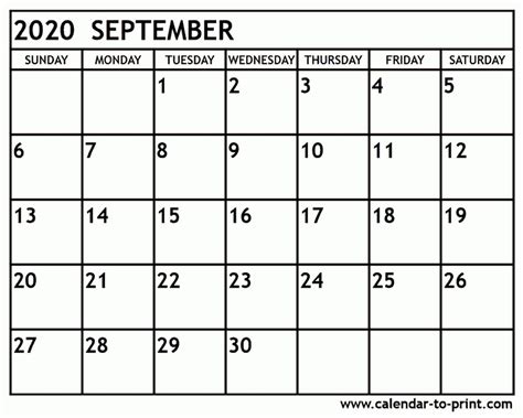 September 2021 Calendar Printable Template Calendar Printables Free Blank