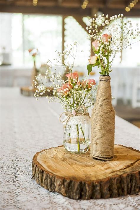 Red wednesday country theme bridal shower western party. Stunning Handmade Wedding Table Decorations | CHWV