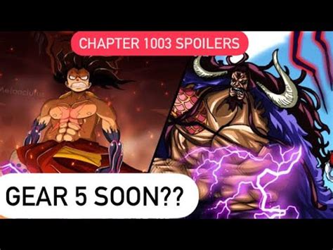 piece chapter  prediction luffy gear   spoilers manga