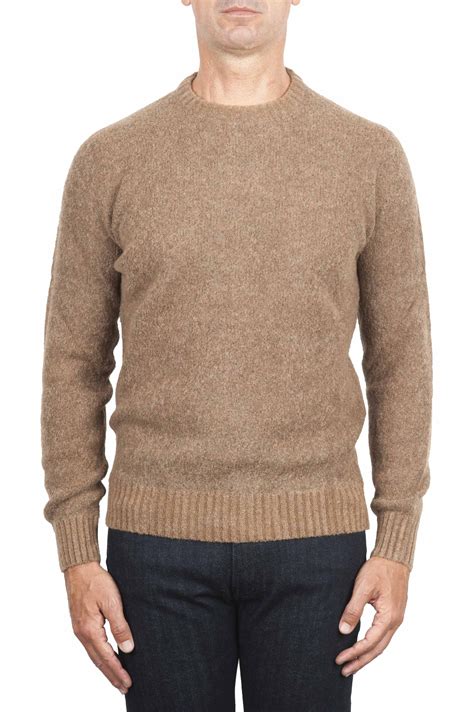 Beige Boucle Sweater