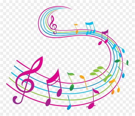 Colorful music notes in blue watercolor pattern background. microphone with music notes clipart 20 free Cliparts ...