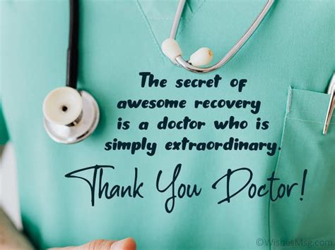 75 Thank You Messages For Doctor Appreciation Quotes Doctor Quotes