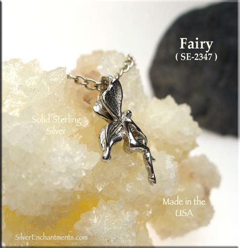 Sterling Silver Fairy Charm Fairy Jewelry