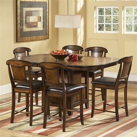 Made from solid chinese hardwood and wood composite, this set is. Counter Height Table Sets With Storage - Ideas on Foter