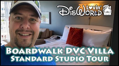 Disney Boardwalk Villas Dvc Studio Room Tour Disney World Youtube