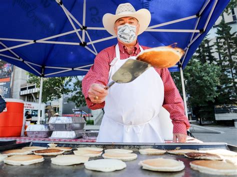 Stampede Breakfast Fans Licking Their Lips In Anticipation