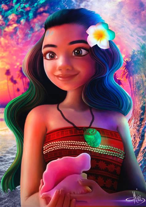 Moana On Deviantart Disney Princess Art