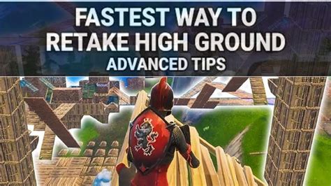 Fortnite How To Retake Highground Tips And Tricks Youtube