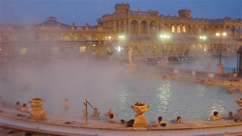 Historical bath culture is a must to try after a long shoot day. Szechenyi Thermal Baths - Budapest | DopamineJunkie.org