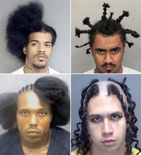 Criminal Hairstyles Mugshots Are The Crazy Haircuts Goldmine