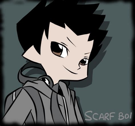 Scarf Boy Gray By Ishaykoo On Deviantart