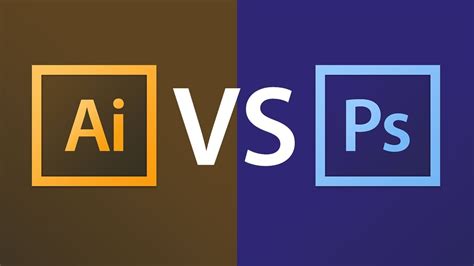 Photoshop Vs Illustrator Ps Vs Ai Graphic Comparison Youtube