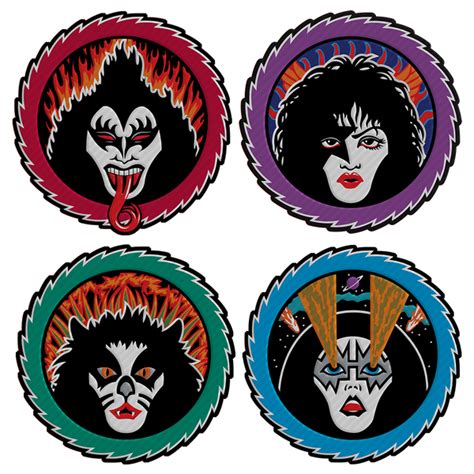 Rock And Roll Over Patch Set Kiss Official Store