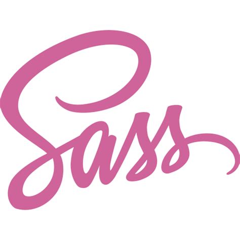 Sass Lang Logo Social Media Dan Logos Icons