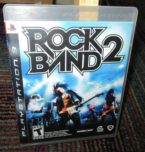 Rock Band 2 Game For Ps3 Case Game Manual Acdc Dylan Beastie