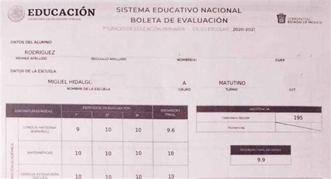 Cómo Descargar E Imprimir Las Boletas De Calificaciones Sep 2021 Fácil