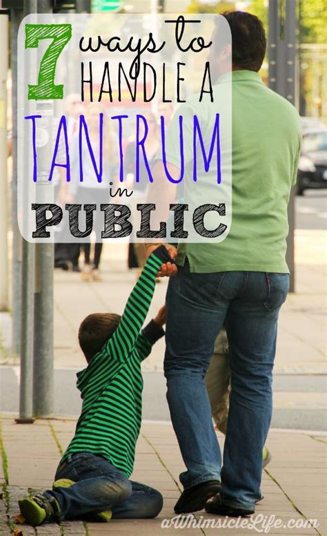7 Ways To Handle A Toddler Tantrum In Public How To Deal