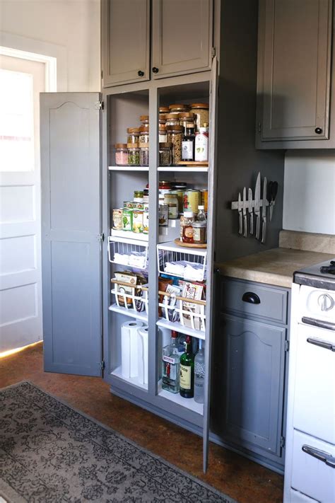 {super simple} small kitchen organization ideas. pantry organization makeover // anne sage | SMALL SPACES ...