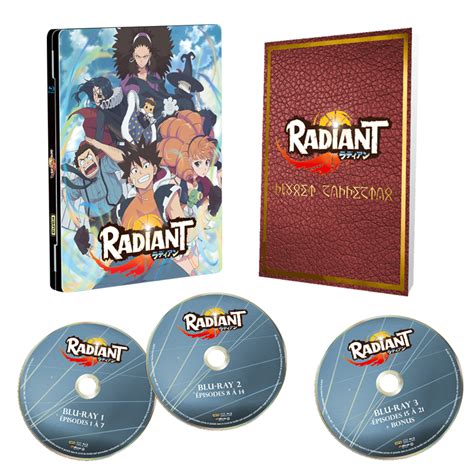 Radiant Season 1 Blu Ray Boxed Set Steelbook Edition Goodies