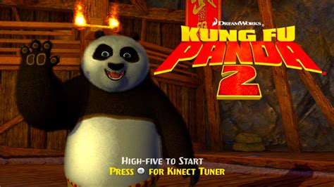 Kung Fu Panda 2 The Video Game Title Screen Xbox 360 Youtube