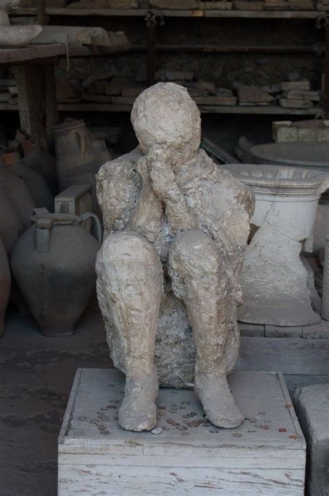 Human Remains In Pompeii The Body Casts With Images Pompeii