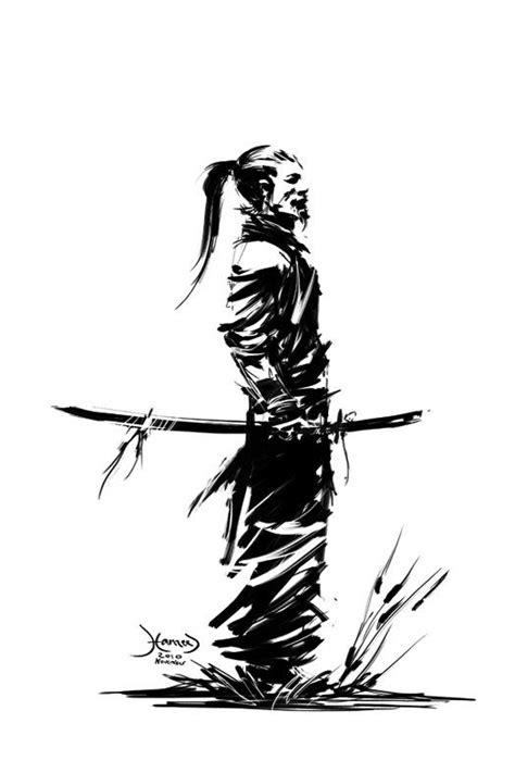 Samurai By Hamex On Deviantart Samurai Tattoo Samurai Artwork
