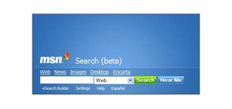 Old Msn Search Web Site How It Began