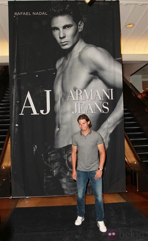 Rafa Nadal Presenta La Colección Otoñoinvierno 2011 De Armani Jeans