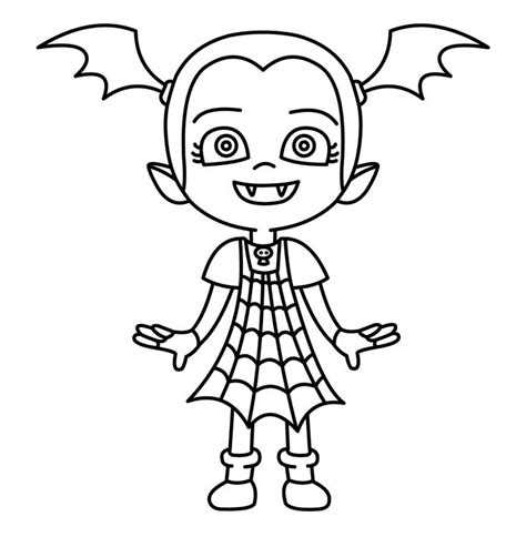 Dibujos De Vampirina Para Colorear Dibujos Para Colorear Coloreartv Com Halloween Para