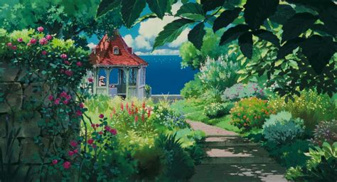 Studio Ghibli Forest Wallpaper
